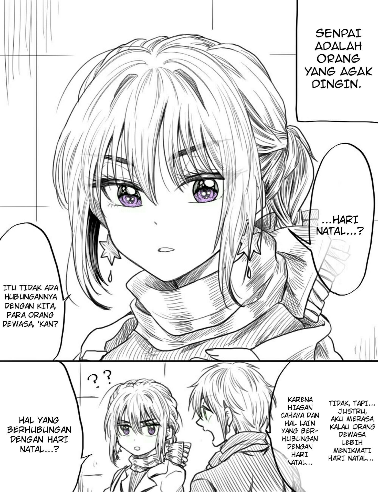 Awkward Senpai Chapter 35 Gambar 1